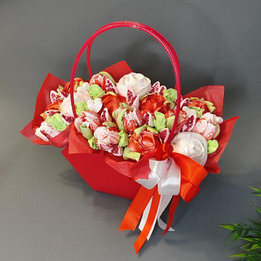 Букет из зефира для любимой