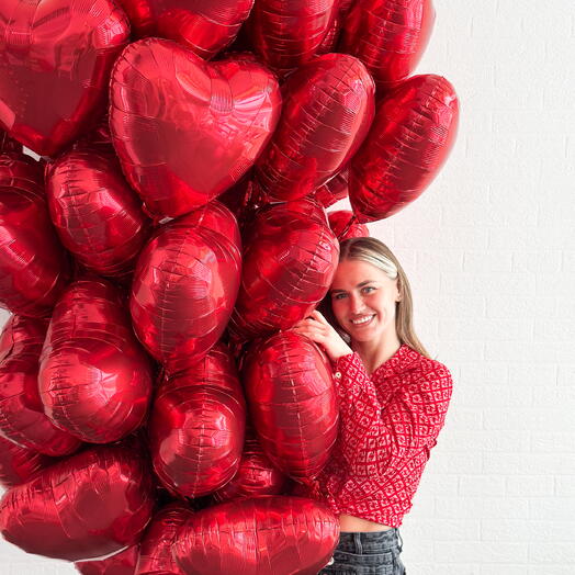 Набор сердец 50 шт