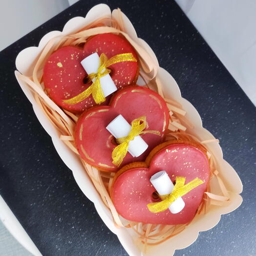 Имбирные пряники на 14 февраля