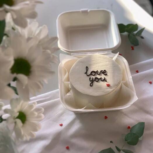 Бенто-торт «Love you»