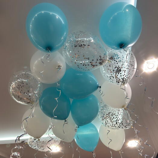 16 шариков в потолок