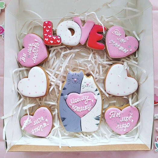 Имбирные пряники LOVE