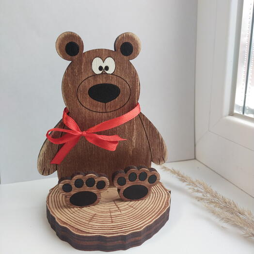 Подставка для телефона "Мишка"