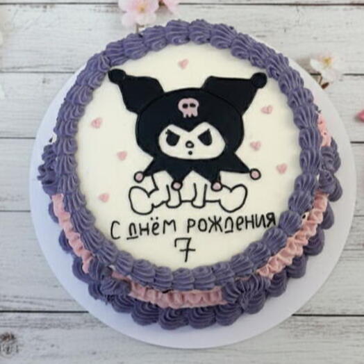 Торт с Круоми на день рождения