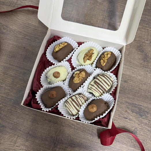 Финики в шоколаде бокс S