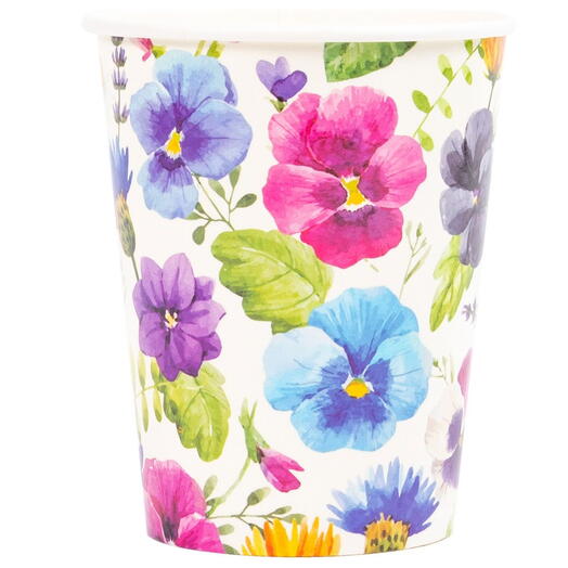 Стаканы "Полевые цветы" 250 мл 6 шт