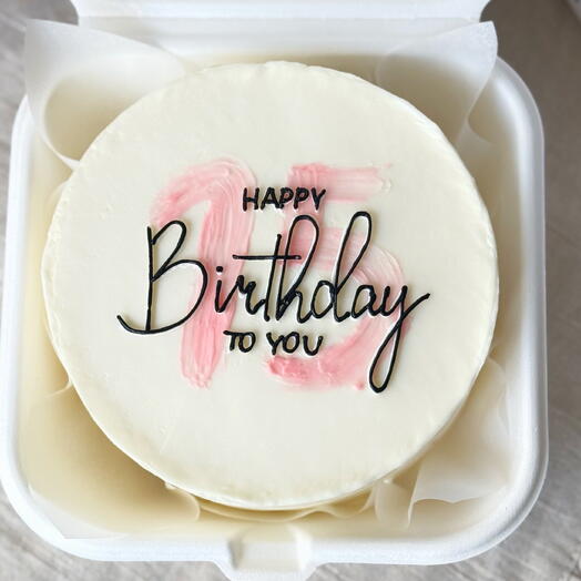 Бенто торт на день рождения