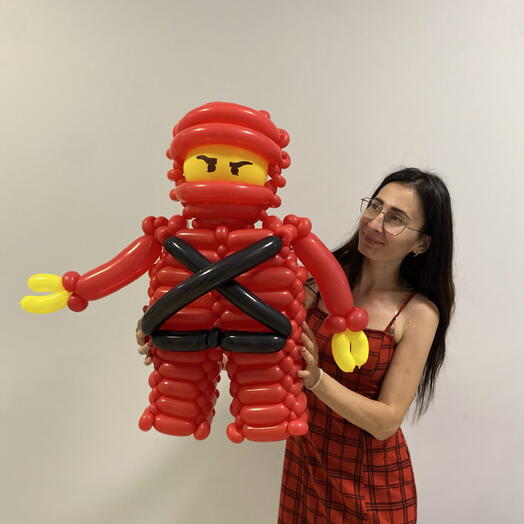 Фигура из шаров ниндзя