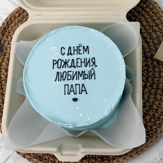 Бенто торт на день рождения папе