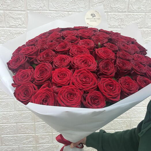 Букет из красных роз