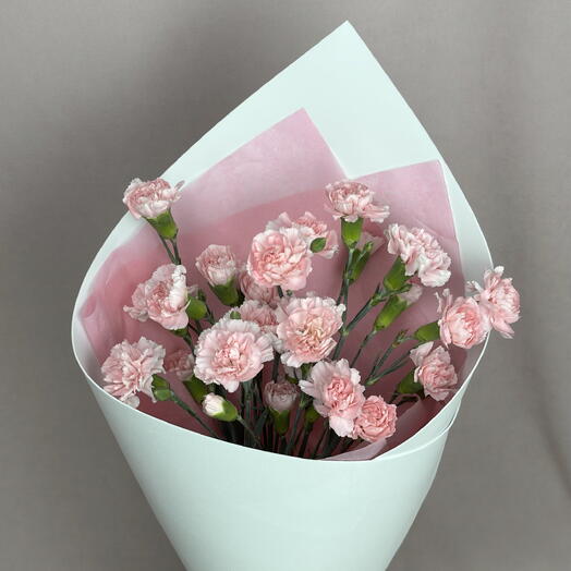 Комплимент💕 кустовые диантусы 7 в фоамиране