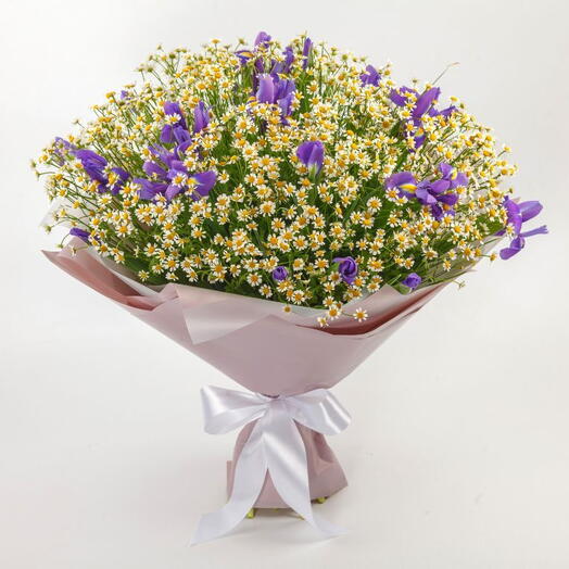 Букет с ромашками Королева полей🌼🌼
