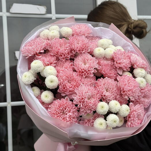 Моно букет🤍🌸