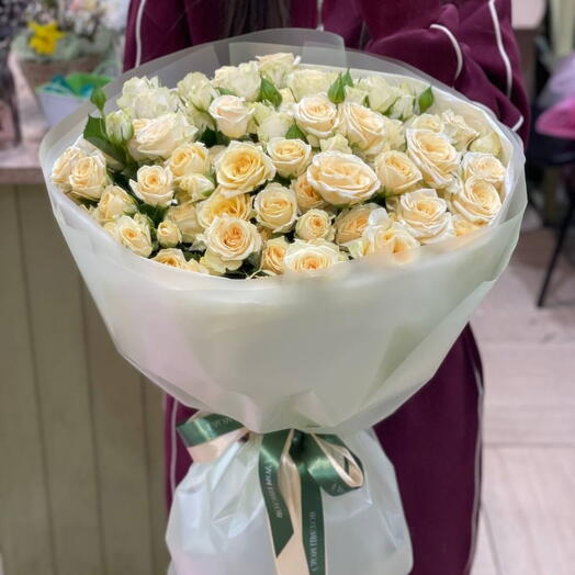 15 кустовых роз