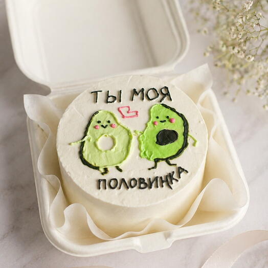 Бенто торт «Молочный ломтик»