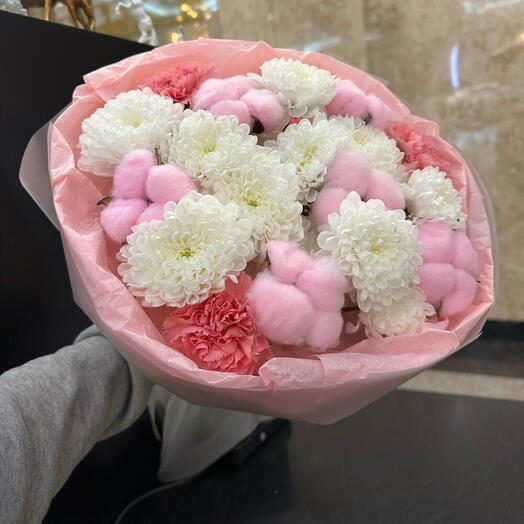 Хризантемы  и диантусы 💕