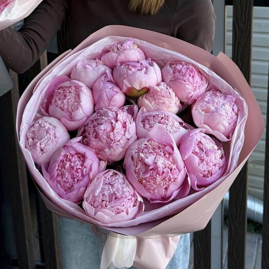 Пионовый сет(15 шт)