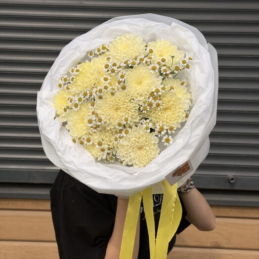 Ромашковое поле для неё