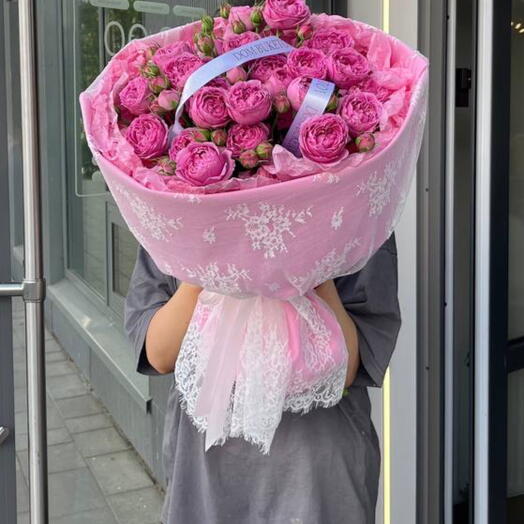 Букет из кустовых роз💔💔💔