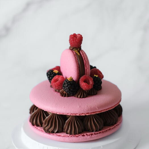 Raspberry-Chocolate Cake