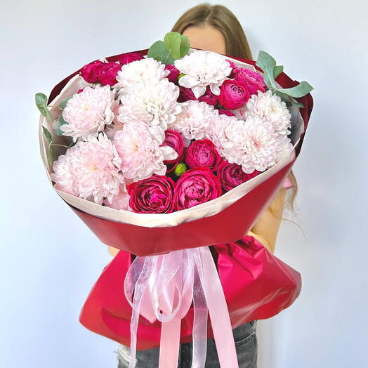 Красочный Марвел с хризантемой 🎀