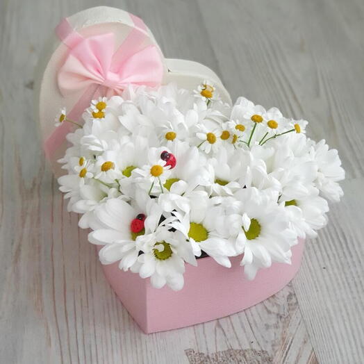 Сердце из цветов  Сердечный полет