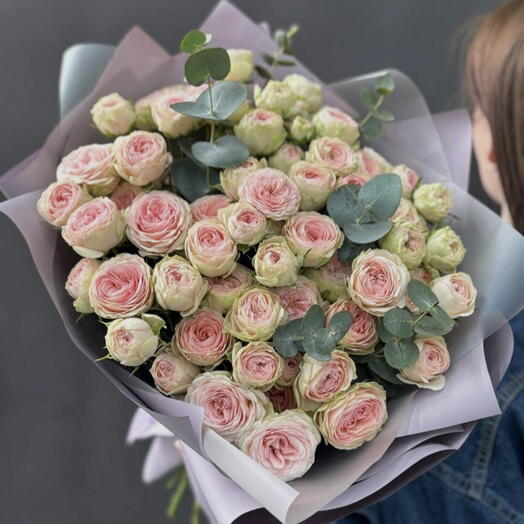 Букет из 15 шт кустовые розы 🥀