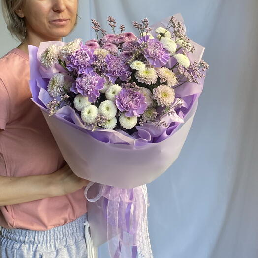 Букет «Сиреневый рассвет»💜