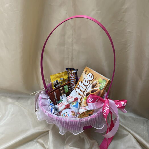 Cesta de dulces