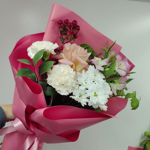 🌸🌸Нежный букет в розовых тонах