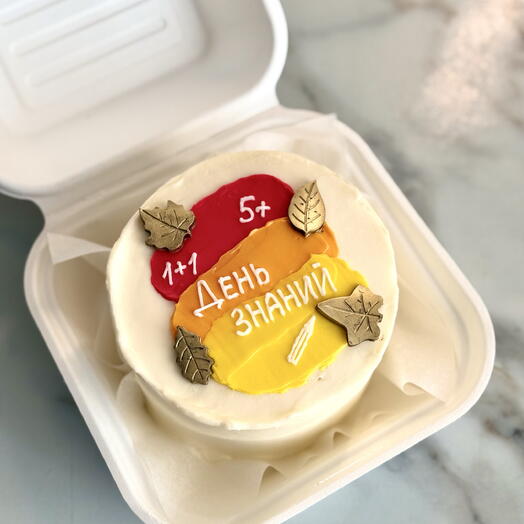 Бенто торт на 1 сентября