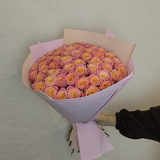 Букет из 51 розы 🌹