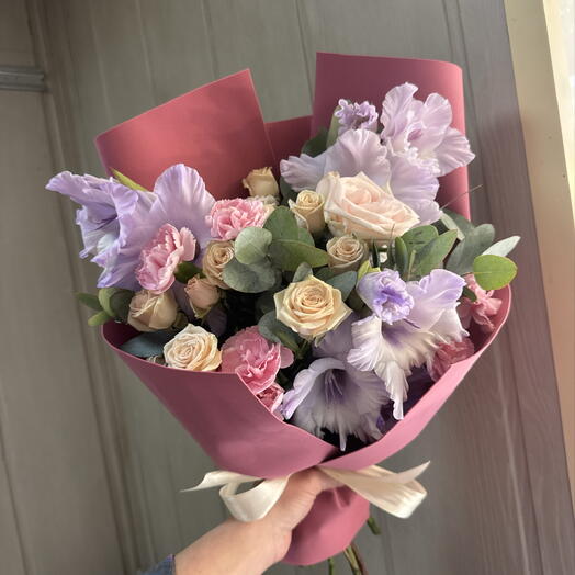 Авторский букет💜мелодия дождя