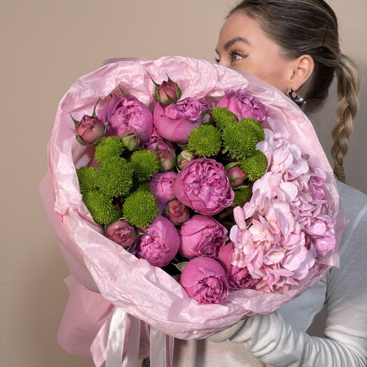 Кустовые розы🌿💕 трендовый букет