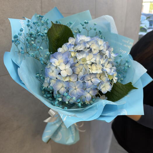 Букет из гортензии 💙