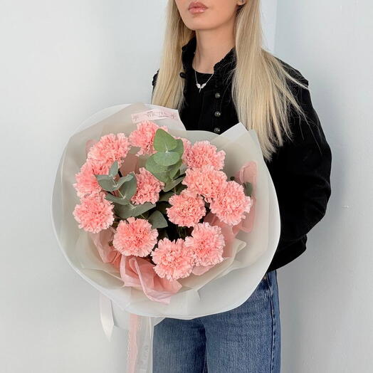🎀Романтичный букет стойких диантусов // Чувства