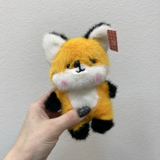 Мягкая игрушка брелок Лисичка