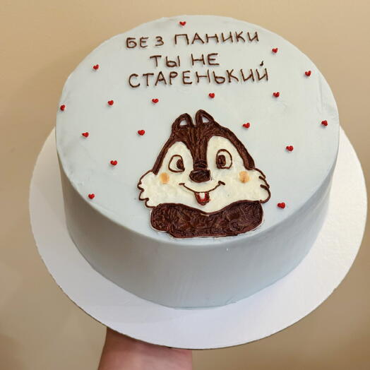Медовик с начинкой на выбор 1,5 кг