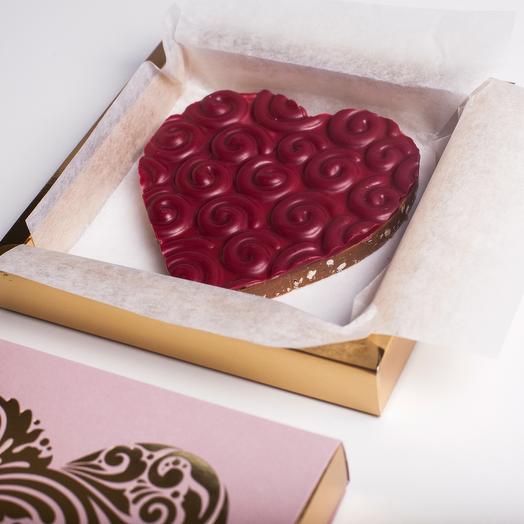Cердце пролине с фруктовым шоколадом Inspiration Valrhona