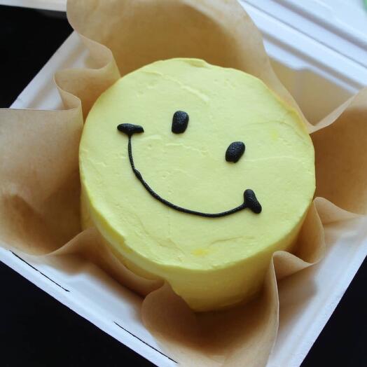 Бенто-торт «Happy» smile, улыбка подруге, другу, ребенку