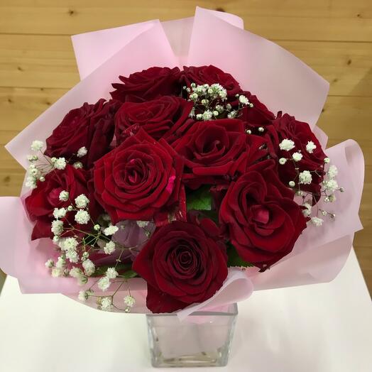 Bouquet of 11 roses