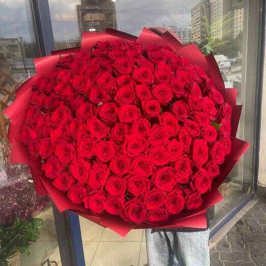 Bouquet of 101 roses
