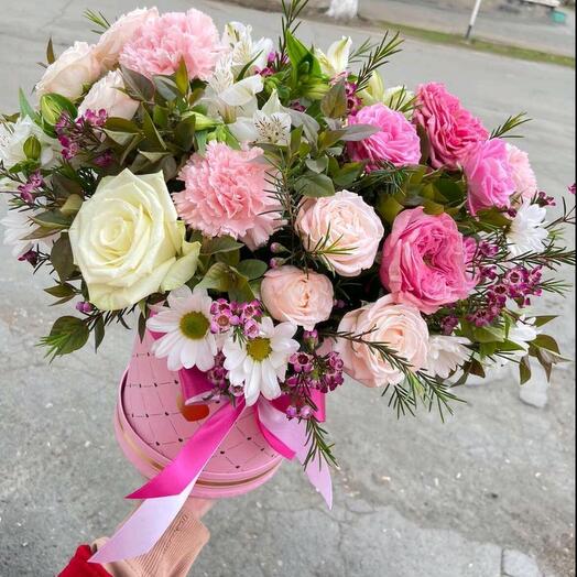 Flowers in a box