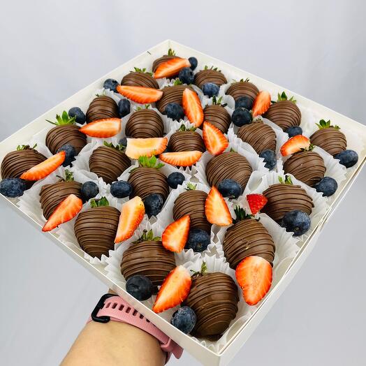 Fresa en chocolate "Placer"