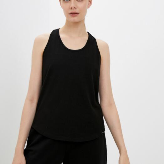 Майка женская черная  Simple collection