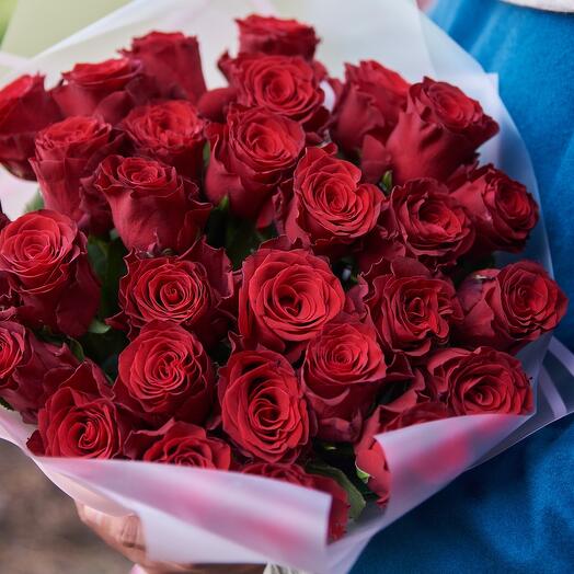 31 Premium Red roses