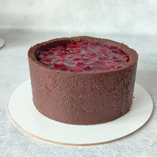 Cherry Coconut Cheesecake