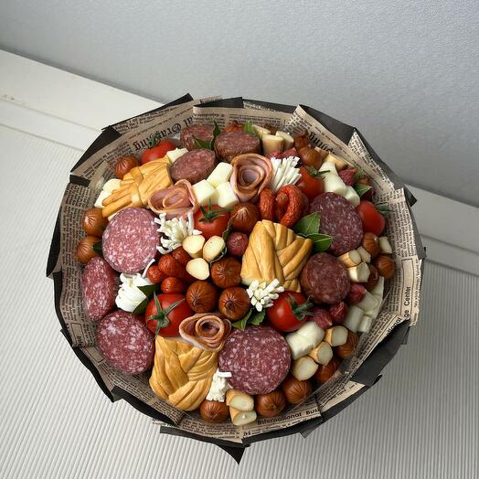 Колбасно-сырный букет