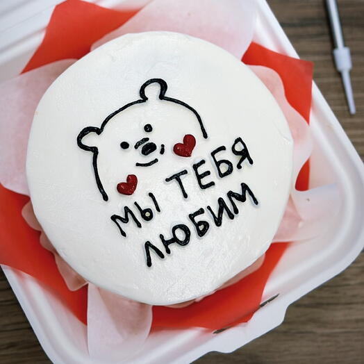 Бенто Торт Мишка