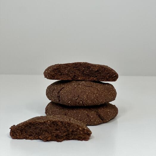 Шоколадное печенье (веган)